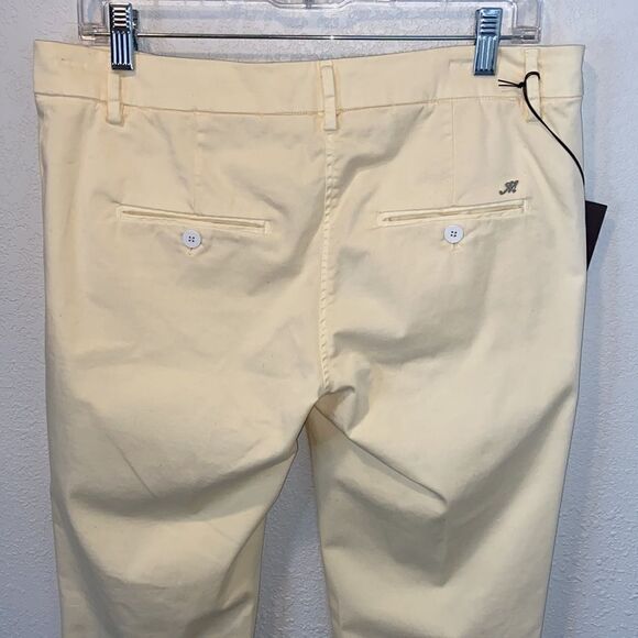 Mason’s Forte Dei Marmi Chino Pants In Satin Slim Size 46/ US 10 - Picture 3 of 15
